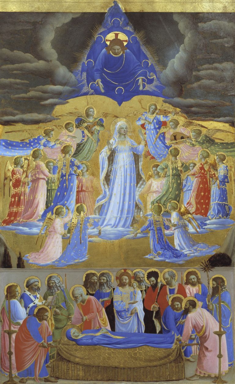 Assumption Of The Blessed Virgin Mary Into Heaven Body And Soul Those Who Sing Well Pray